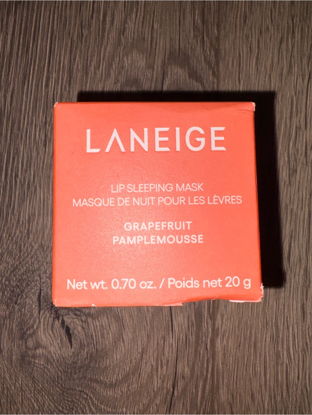 LANEIGE Grapefruit Lip Sleeping Mask - Pink/Coral🧡